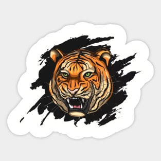 Be a tiger Sticker